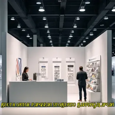 booth untuk pameran situbondo berpengalaman